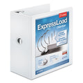 ExpressLoad ClearVue Binder w/Locking D-Rings, Letter Size
