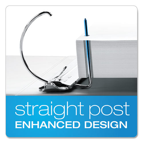 ExpressLoad ClearVue Binder w/Locking D-Rings, Letter Size
