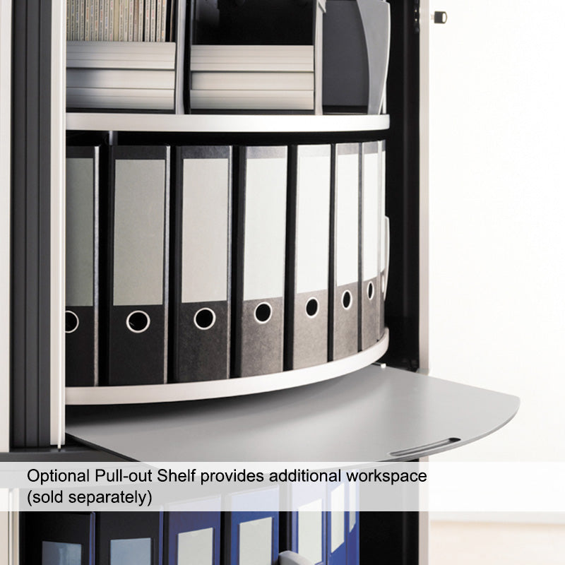 5-Tier Carousel Cabinet