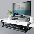 Extra-Wide Desk Clamp Keyboard Tray