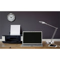 Adjustable LED Task Lamp w/USB Port, 11"w x 6 1/4"d x 26"h, Brushed Nickel
