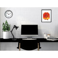 Architect Desk Lamp w/Adjustable Arm, 6 3/4"w x 11 1/2"d x 22"h, Black