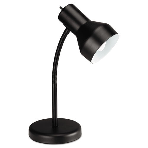 Task Lamp, 6"w x 7 1/2"d x 16"h, Black