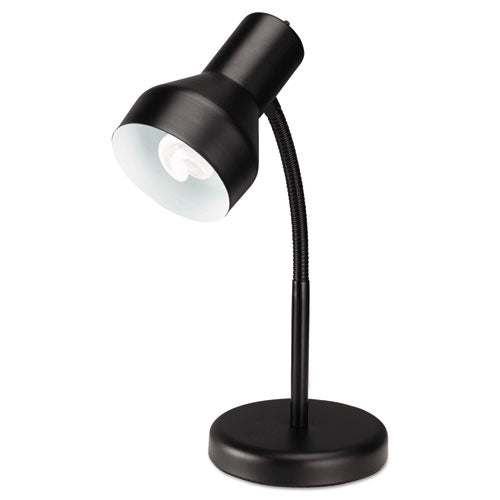 Task Lamp, 6"w x 7 1/2"d x 16"h, Black