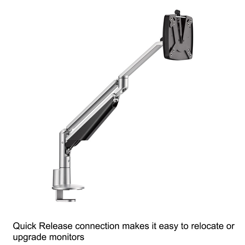 CLU Single Screen Deluxe Monitor Arm w/Extended Reach