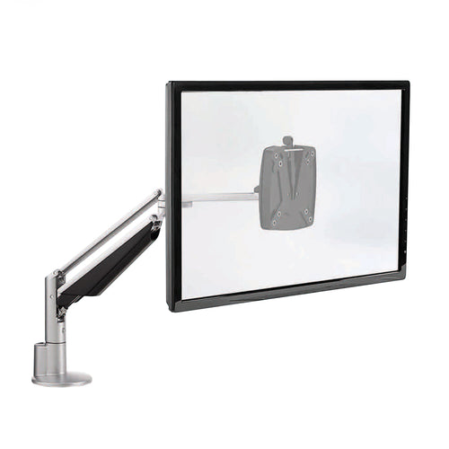 CLU Single Screen Deluxe Monitor Arm w/Extended Reach for Touchscreen Monitors