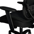 712 Mesh Mid-Back Work Chair, Black w/Black