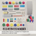 72"w x 48"h Full-Year Magnetic Cardholder Board Kit