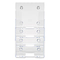 DocuHolder Acrylic Countertop Display, Booklet Size.  6 7/8"w x 6 1/4"d x 10"h.