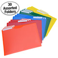 Heavy-Duty Project Files, 3rd-Cut, Letter, Assorted (pack of 15)