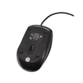 Slimline Corded Keyboard & Mouse Combination, USB 2.0, Black