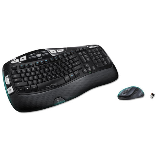 Vie Ledig laser Wireless Comfort Wave Keyboard & Mouse Combination | Ultimate Office