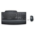 Pro Fit Comfort Wireless Spill-Proof Keyboard w/Padded Wrist Rest & Mouse Combination, 2.4 GHZ Frequency, 30 ft. Range, Black