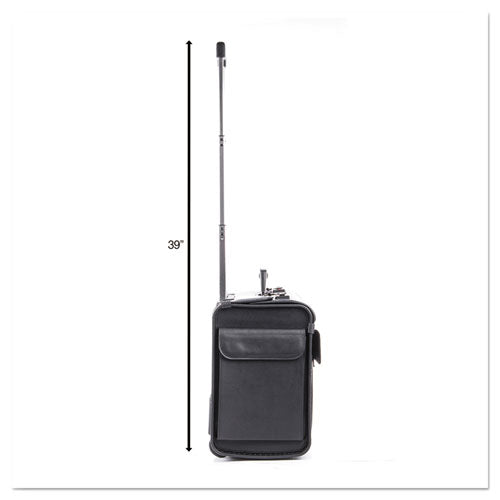 Rolling Catalog Case holds Laptops up to 17 1/4", 19" x 15 1/2" x 9", Black