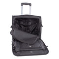 Rolling Polyester Slim Business Case w/Padded Computer Compartment holds Laptops up to 15 1/2", 17 1/2" x 17" x 9 1/2", Charcoal