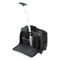 Contour Rolling Ballistic Nylon Laptop Case w/SnugFit Laptop Compartment.  Holds Laptops up to 17", 19" x 17" x 9 1/2", Black