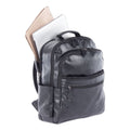 Valais Backpack holds Laptops up to 15 1/2", 15 1/2" x 17" x 6 1/2", Black