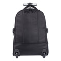 Purpose Rolling Overnight Backpack, 17 1/2" x 20 1/2" x 11", Black