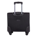 Purpose Rolling Spinner Business Case, 17 1/2 x 17" x 9 1/2", Black