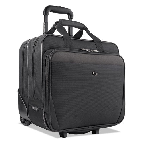 Classic Rolling Case holds Laptops up to 17 1/4", 16 3/4" x 14 1/4" x 9 1/2", Black