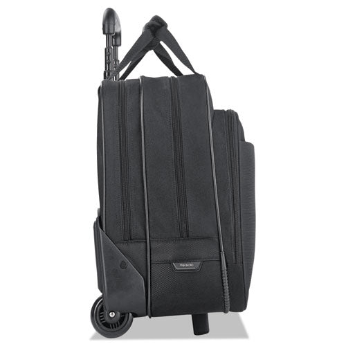 Classic Rolling Case holds Laptops up to 17 1/4", 16 3/4" x 14 1/4" x 9 1/2", Black