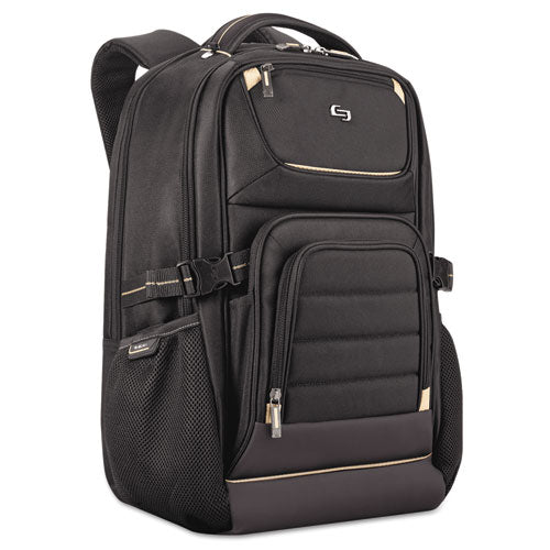 Pro Backpack holds Laptops up to 17 1/4, 18 x 12 1/2 x