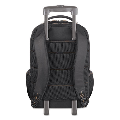 Pro Backpack holds Laptops up to 17 1/4", 18" x 12 1/2" x 9", Black