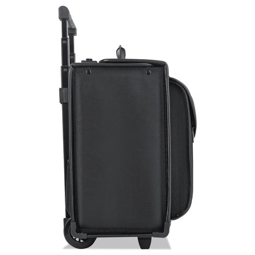 Classic Rolling Catalog Case holds Laptops up to 16", 18 1/2" x 15 1/4" x 11 1/2", Black