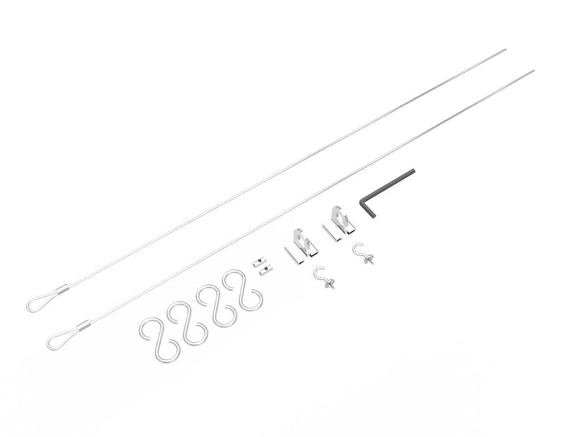Hanging Personal Protection Safety Barrier (Portrait), 24w" x 36h", (set of 2)