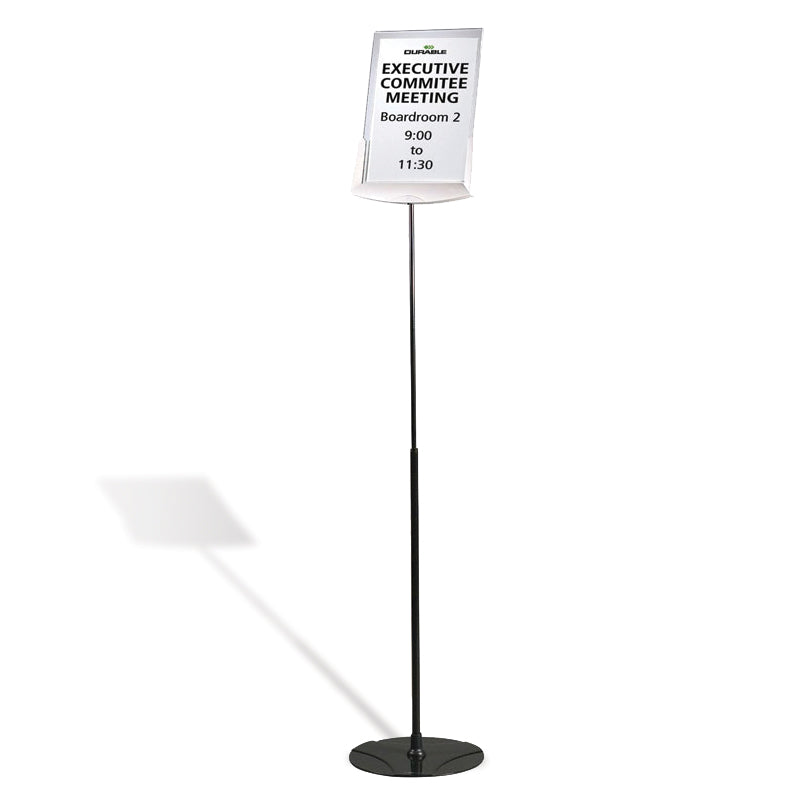 Adjustable Floor Stand Sign, Letter Size