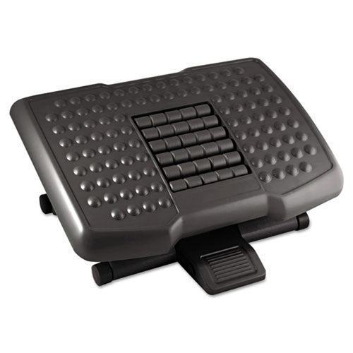 Adjustable Footrest with Massage Rollers
