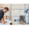 Space-Saver Corner Monitor/Laptop Stand w/Smart Device Holder