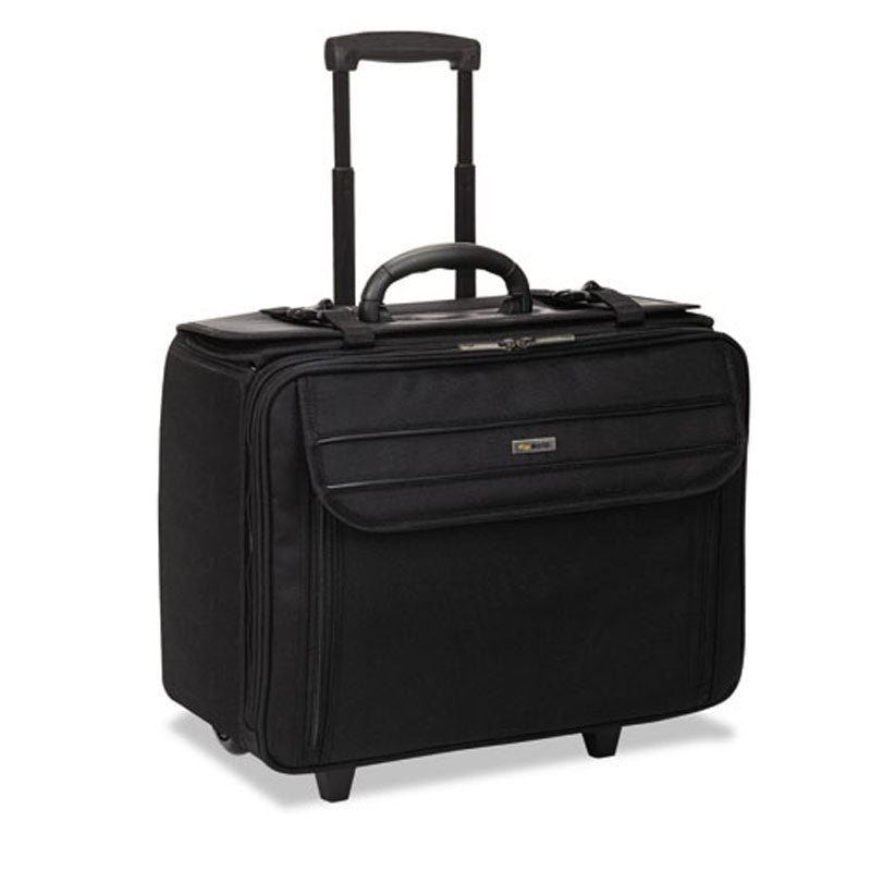 Classic Rolling Catalog Case (Fits laptops up to 17), Black Poly