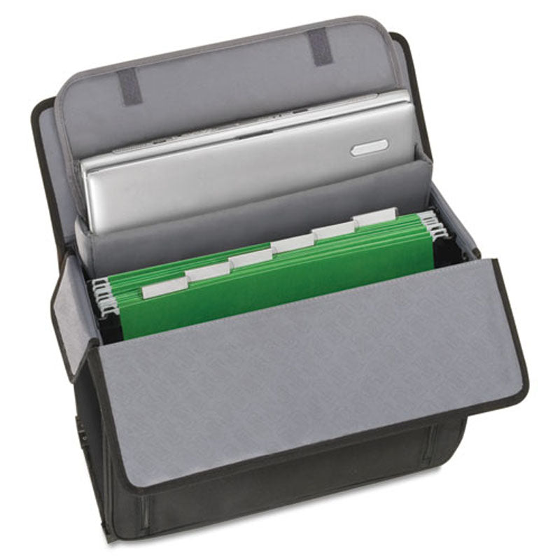 Classic Rolling Catalog Case (Fits laptops up to 17), Black Poly
