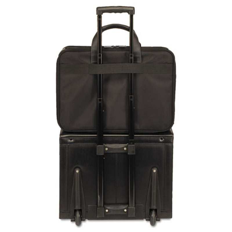 Classic Smart Strap Briefcase (Fits laptops up to 16), Black Poly