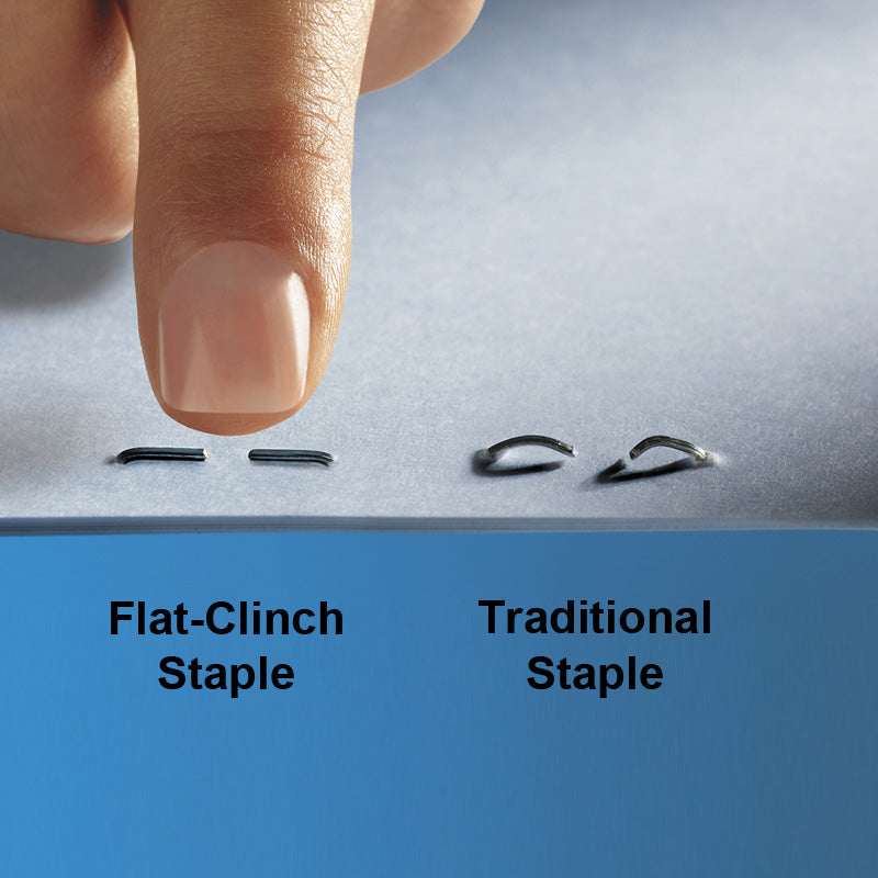Compact Executive Flat-Clinch Stapler
