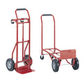 Convertible Heavy-Duty Hand Truck Red
