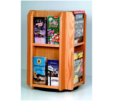 Countertop 8 Pocket Rotary Literature Display