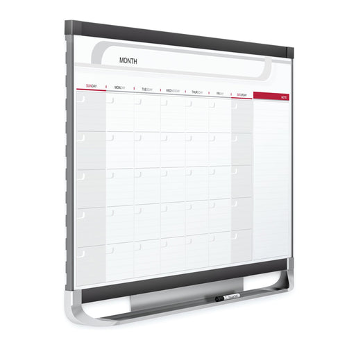 Deluxe Magnetic Monthly Planner w/ Graphite Accents