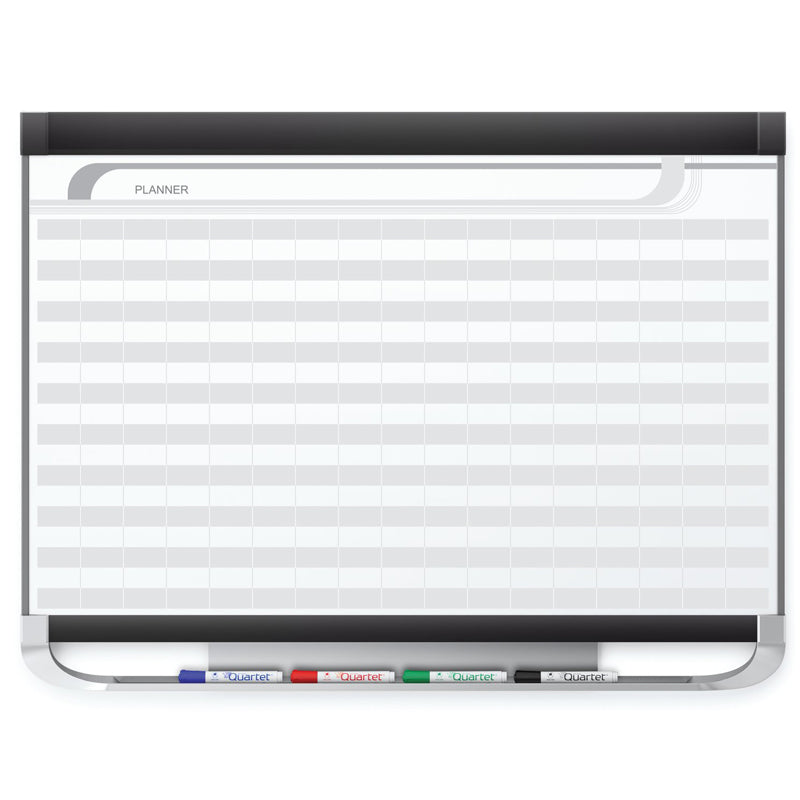 Deluxe Porcelain Magnetic Planner w/ Graphite Accents