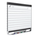 Deluxe Porcelain Magnetic Planner w/ Graphite Accents