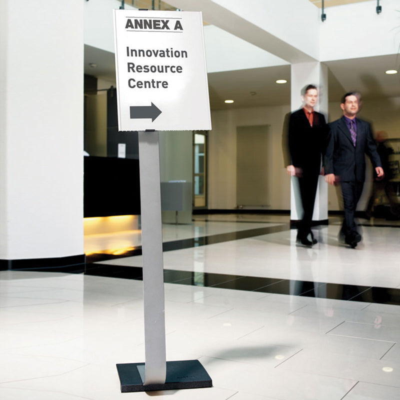 Deluxe Rotating Sign Holder-11