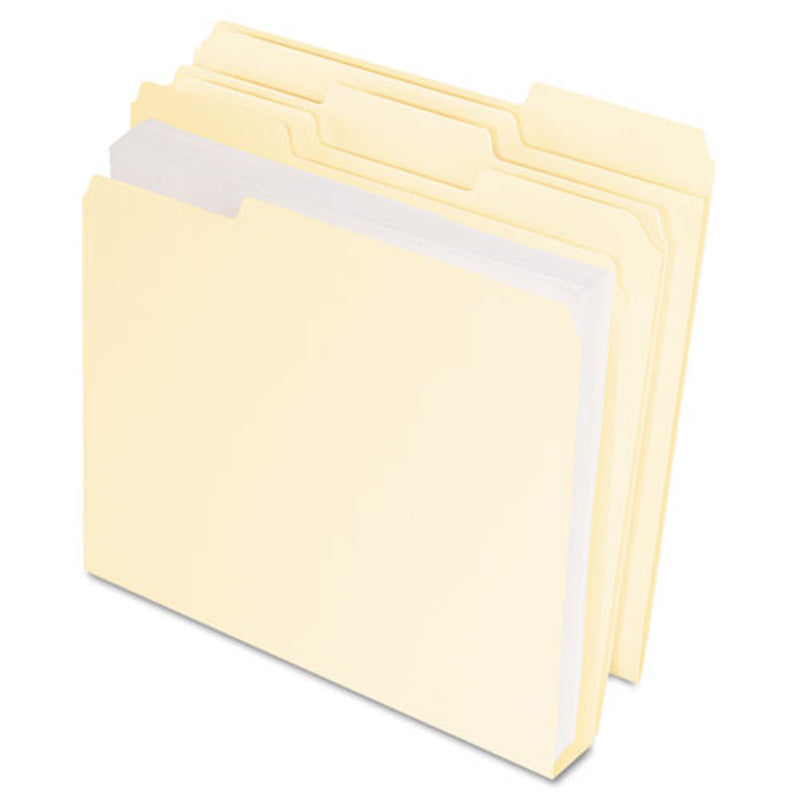 DoubleStuff File Folders, 3rd-Cut, Letter (50-pack)