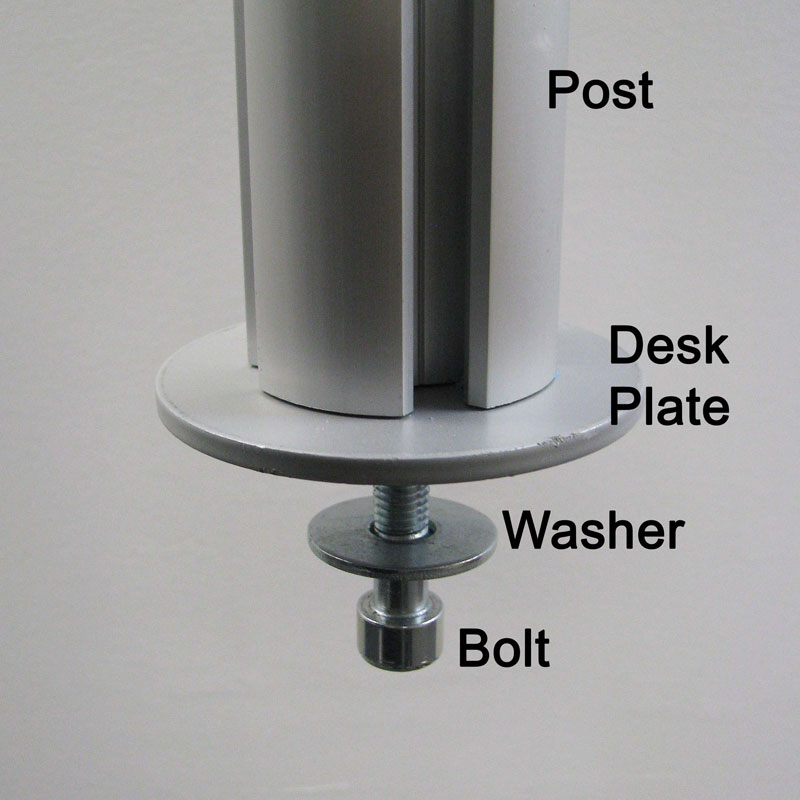 Drill-Through Mount Clamp for Outpost