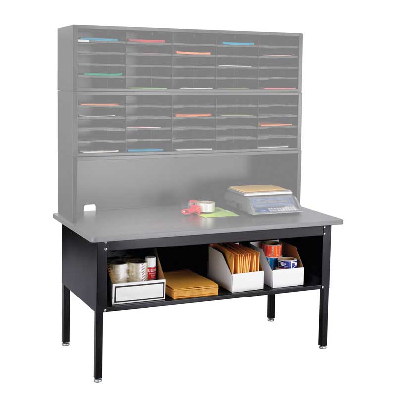 E-Z Sort Sorting Table with Shelf