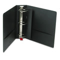 EasyOpen Locking Round Ring Binder w/ Label Holder