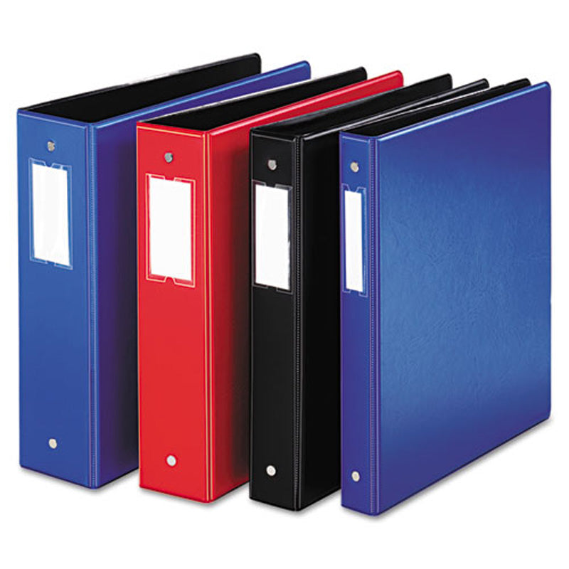 EasyOpen Locking Round Ring Binder w/ Label Holder