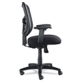 Elusion Mesh Mid-Back Swivel/Tilt Chair, Black w/Black Mesh