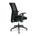 Epoch Fabric Mesh Multifunction Chair, Black w/Black