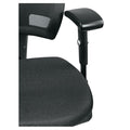 Epoch Fabric Mesh Multifunction Chair, Black w/Black